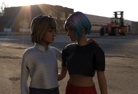 Max and Chloe foot worship (RealChloeSFM) [Life is Strange]